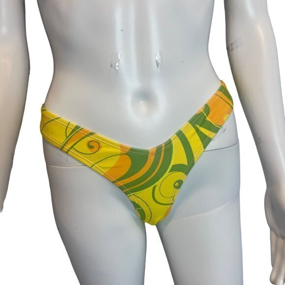 Forplay Wish You Were Here Underwire 2 Piece Bikini - Green Size L RefFNB3 - Picture 3 of 8